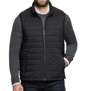 NWT! Men's Banana Republic Quilted Vest - XXL, Black
